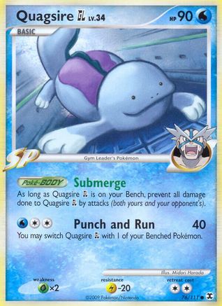 Quagsire GL (76/111) [Platine : Rivals montants] 