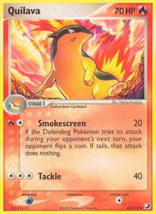 Quilava/115 - [Unseen Forces] Reverse Holofoil