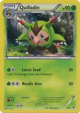 Quilladin (4/39) [XY: Kalos Starter Set]