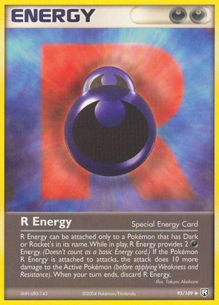 Énergie R (95/109) [EX : retour de la Team Rocket] 