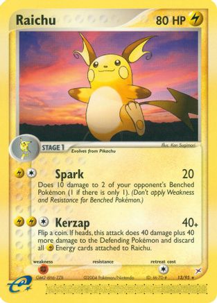 Raichu/95 - [Team Magma vs Team Aqua]