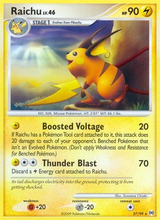 Raichu 27/99 - [Arceus]