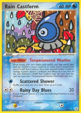 Rain Castform/101 - [Hidden Legends]