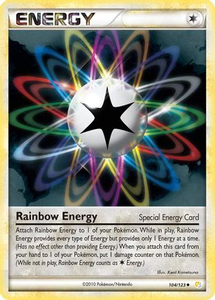 Énergie arc-en-ciel (104/123) [HeartGold &amp; SoulSilver : ensemble de base] 