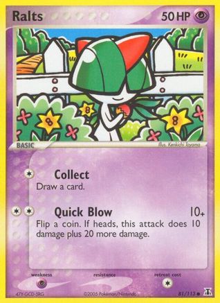 Ralts 81/113 - [Delta Species] Reverse Holofoil