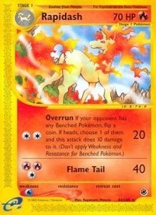 Rapidash (62/165) [Expédition : Ensemble de base] 