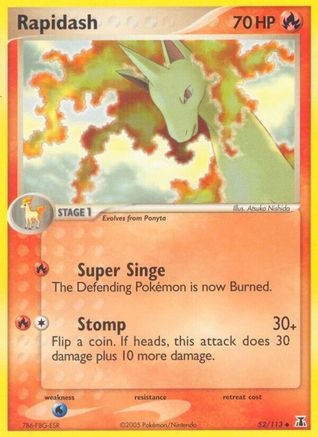 Rapidash 52/113 - [Delta Species]