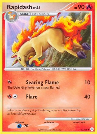 Rapidash (47/99) [Platine : Arceus] 