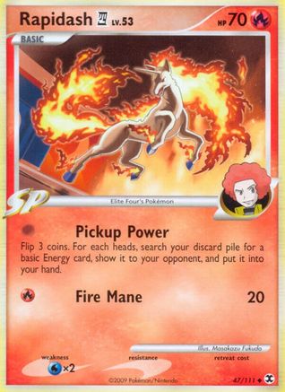 Rapidash E4/111 - [Rising Rivals]