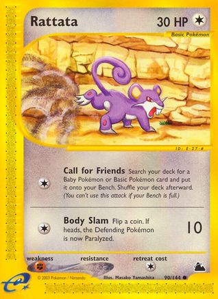 Rattata (90/144) [Skyridge] 