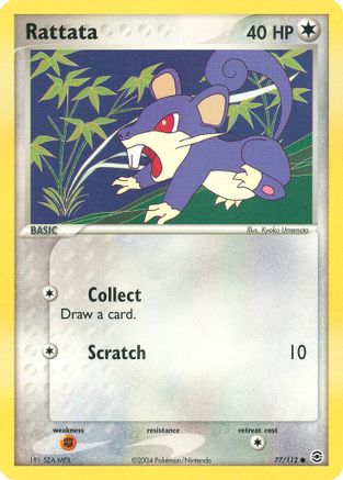 Rattata (77/112) [EX : Rouge Feu et Vert Feuille] 