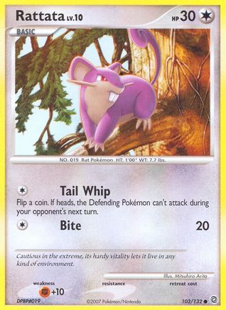 Rattata (103/132) [Diamant et perle : merveilles secrètes] 
