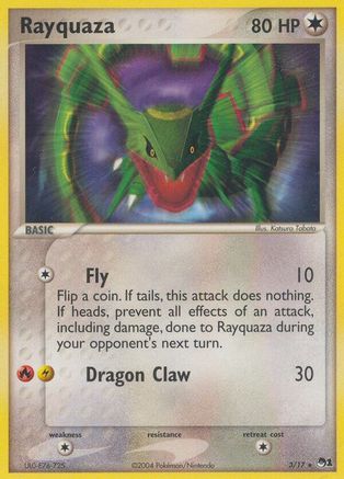 Rayquaza 3/17 - [POP Series 1]