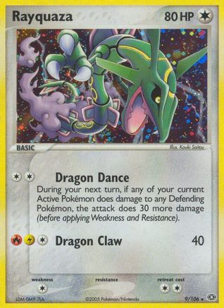 Rayquaza (9/106) [EX : Émeraude] 