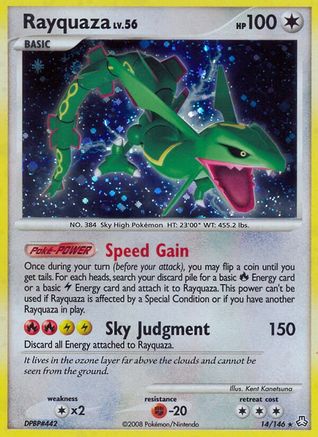 Rayquaza (14/146) [Diamant &amp; Perle : Légendes Éveillées] 