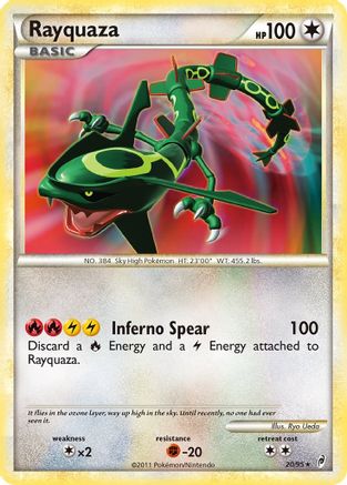 Rayquaza (20/95) [HeartGold &amp; SoulSilver : Appel des Légendes] 