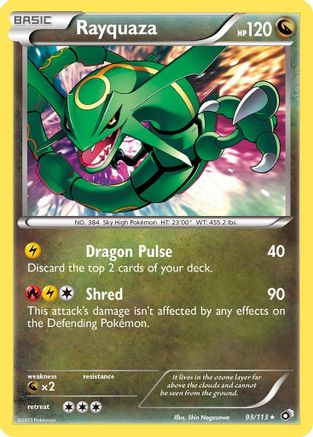 Rayquaza 93/113 - [Legendary Treasures] Holofoil