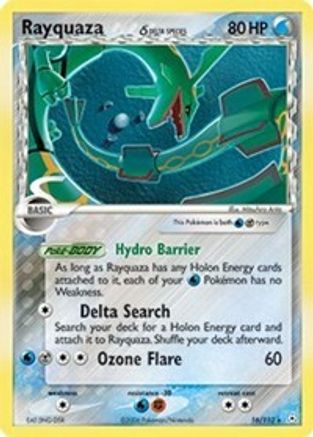 Rayquaza - 016/110 (Delta Species)/110 - [Holon Phantoms] Holofoil