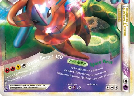 Rayquaza & Deoxys Legend (Bottom)/90 - [Undaunted] Holofoil