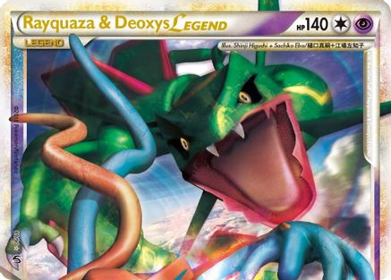 Rayquaza &amp; Deoxys LÉGENDE (89/90) [HeartGold &amp; SoulSilver : Intrépide] 