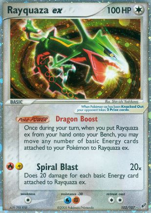 Rayquaza ex 102/107 - [Deoxys]