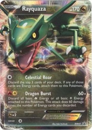 Rayquaza EX (BW47) [Noir et blanc : promotions Black Star] 