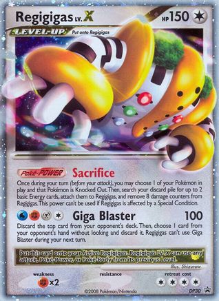 Regigigas LV.X - DP30/56 - [Diamond and Pearl Promos] Holofoil