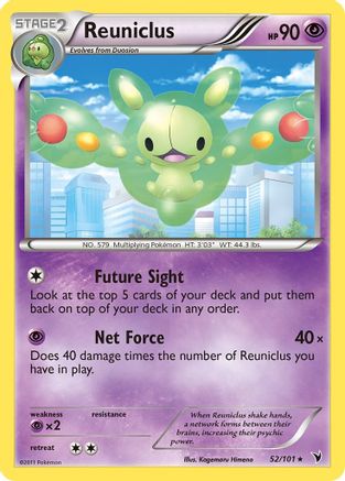 Reuniclus (52/101) [Noir et Blanc : Nobles Victoires] 