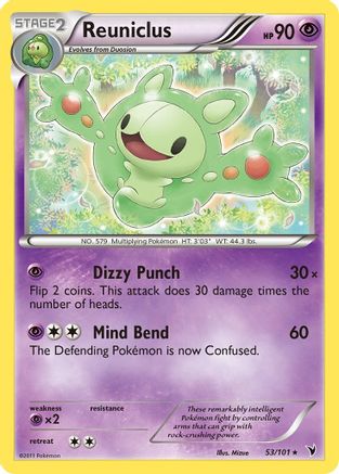 Reuniclus (53/101) [Noir et Blanc : Nobles Victoires] 