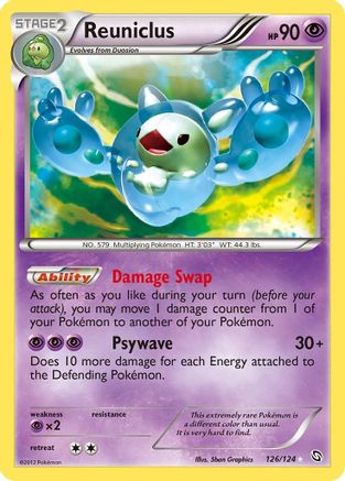 Reuniclus (126/124) [Noir et Blanc : Dragons Exaltés] 