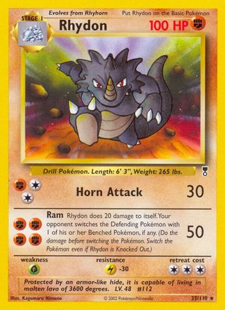 Rhydon (35/110) [Collection Légendaire] 