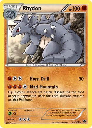 Rhydon (61/146) [XY : Ensemble de base] 