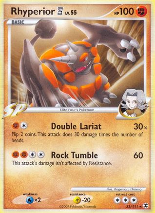 Rhyperior (32/111) [Platine : Rivals montants] 