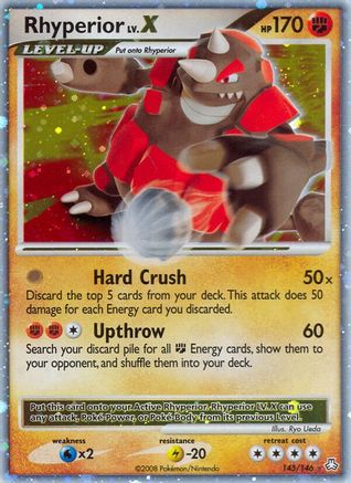 Rhyperior LV.X/146 - [Legends Awakened] Holofoil
