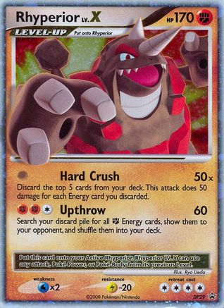 Rhyperior LV.X - DP29/56 - [Diamond and Pearl Promos] Holofoil