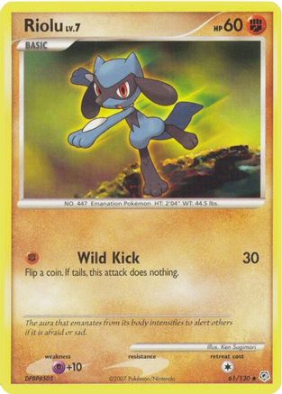 Riolu 61/130 - [Diamond and Pearl]