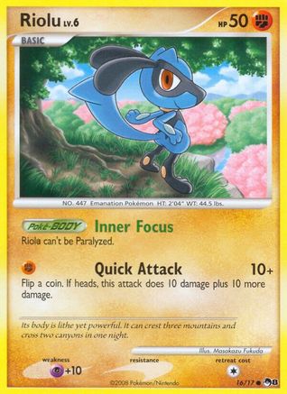 Riolu (16/17) [Série POP 8] 