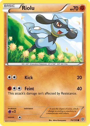 Riolu (76)/135 - [Plasma Storm]