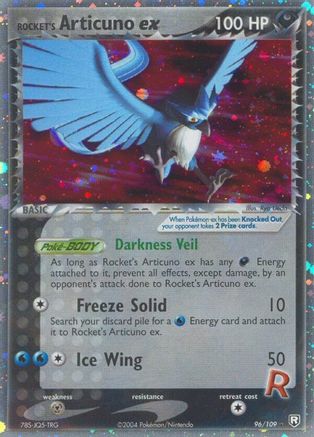 Ex Articuno de Rocket (96/109) [EX : le retour de la Team Rocket] 