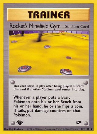 Rocket's Minefield Gym 119/132 - [Gym Challenge] 1st Edition