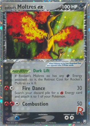 Rocket's Moltres ex (100/109) [EX : Team Rocket Returns] 