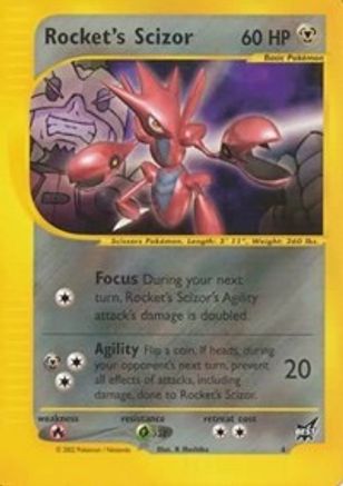 Rocket's Scizor (4) [Best of Promos]