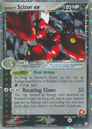 Rocket's Scizor ex (101/109) [EX : Team Rocket Returns] 