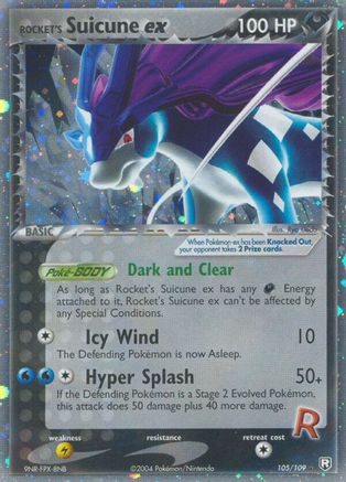 Rocket's Suicune ex (105/109) [EX : Team Rocket Returns] 