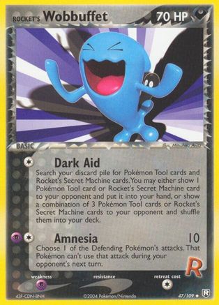Rocket's Wobbuffet 47/109 - [Team Rocket Returns] Reverse Holofoil