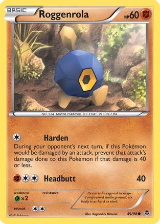 Roggenrola (49)/98 - [Emerging Powers]