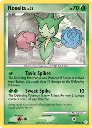 Roselia (96/130) [Diamant et perle : ensemble de base] 