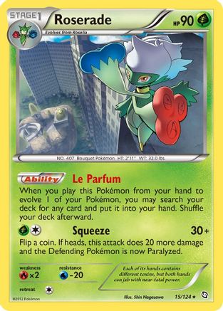 Roserade (15/124) [Noir et Blanc : Dragons Exaltés] 
