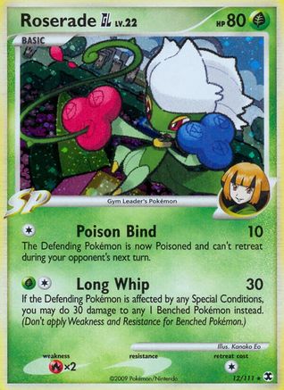 Roserade GL/111 - [Rising Rivals] Holofoil