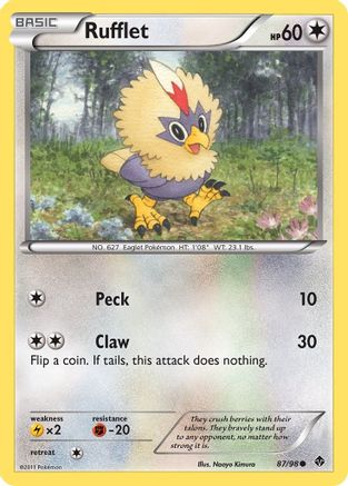 Rufflet (87/98) [Noir et blanc : puissances émergentes] 